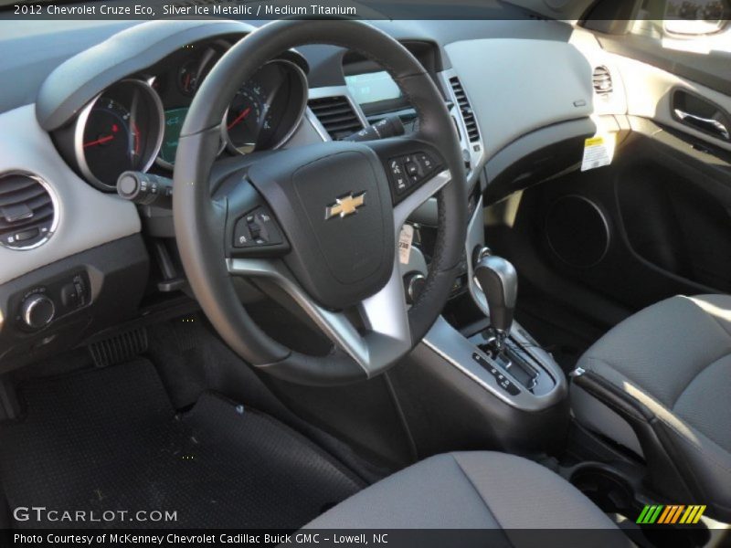 Silver Ice Metallic / Medium Titanium 2012 Chevrolet Cruze Eco