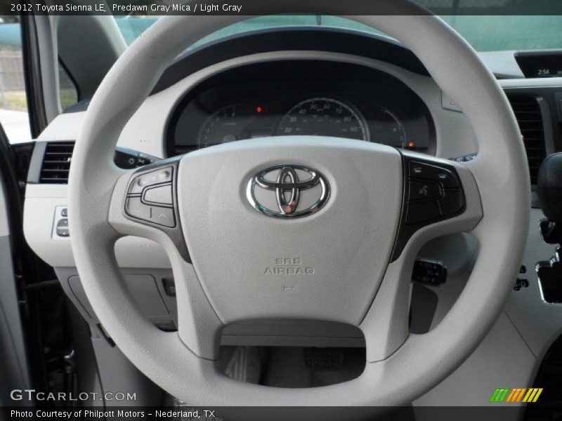  2012 Sienna LE Steering Wheel