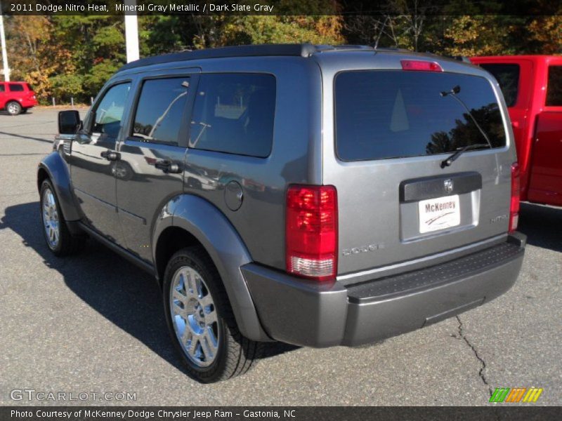 Mineral Gray Metallic / Dark Slate Gray 2011 Dodge Nitro Heat