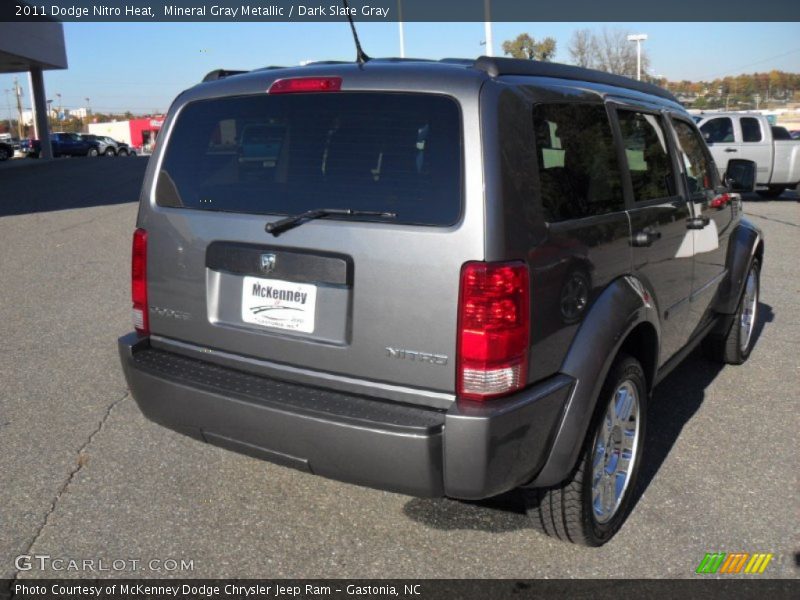 Mineral Gray Metallic / Dark Slate Gray 2011 Dodge Nitro Heat