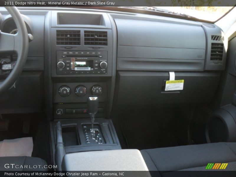 Mineral Gray Metallic / Dark Slate Gray 2011 Dodge Nitro Heat