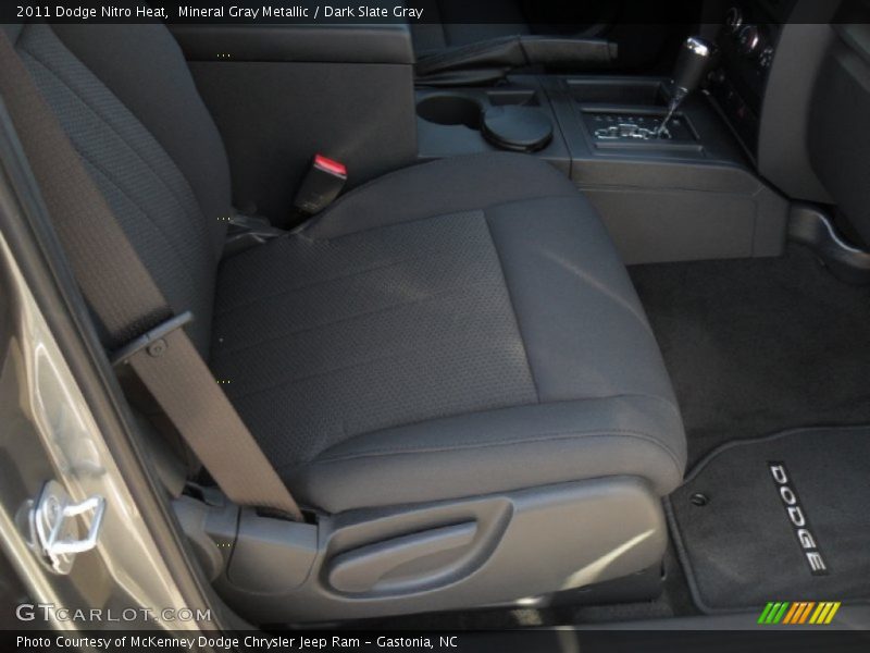 Mineral Gray Metallic / Dark Slate Gray 2011 Dodge Nitro Heat