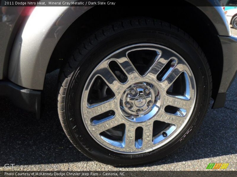 Mineral Gray Metallic / Dark Slate Gray 2011 Dodge Nitro Heat
