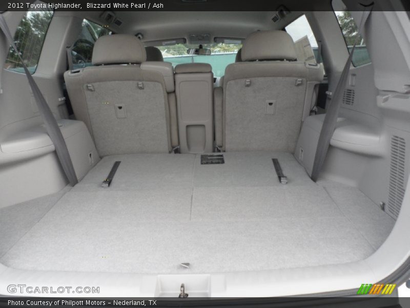  2012 Highlander  Trunk