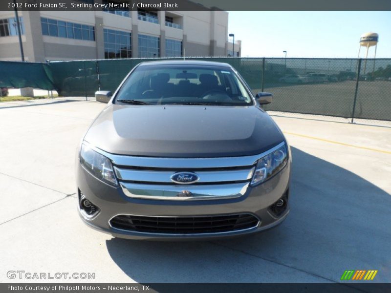 Sterling Grey Metallic / Charcoal Black 2012 Ford Fusion SE