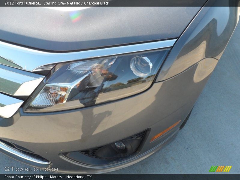 Sterling Grey Metallic / Charcoal Black 2012 Ford Fusion SE