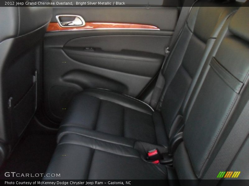 Bright Silver Metallic / Black 2012 Jeep Grand Cherokee Overland