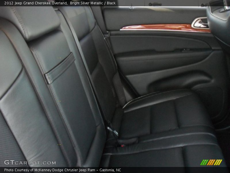 Bright Silver Metallic / Black 2012 Jeep Grand Cherokee Overland