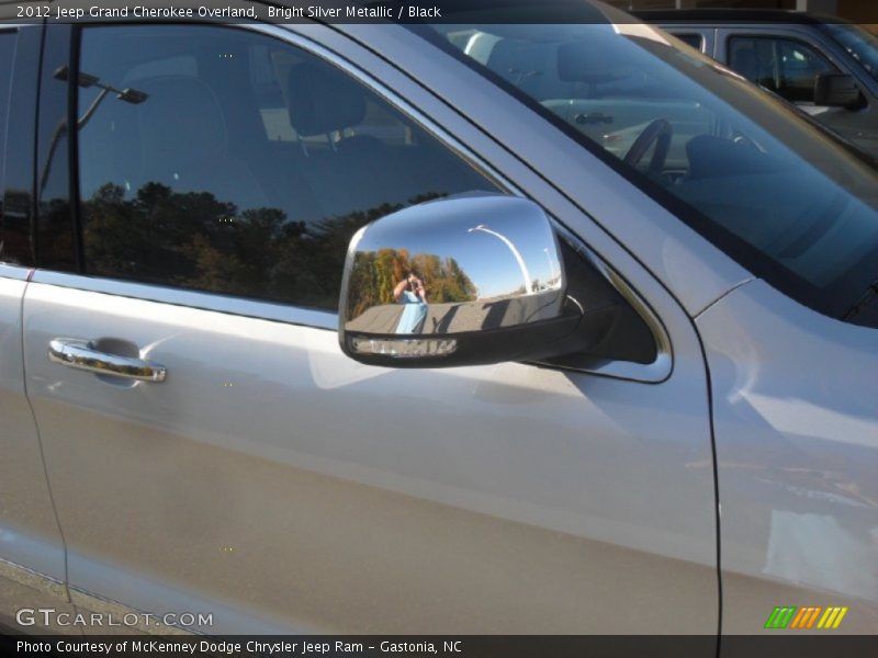 Bright Silver Metallic / Black 2012 Jeep Grand Cherokee Overland