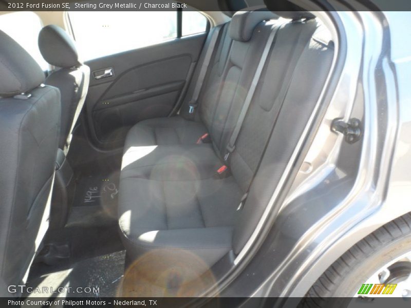 Sterling Grey Metallic / Charcoal Black 2012 Ford Fusion SE