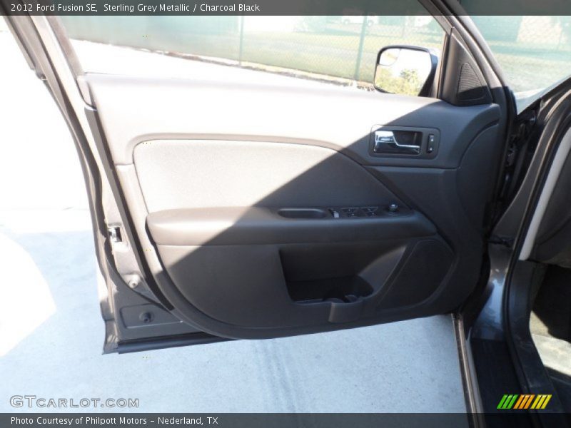 Sterling Grey Metallic / Charcoal Black 2012 Ford Fusion SE
