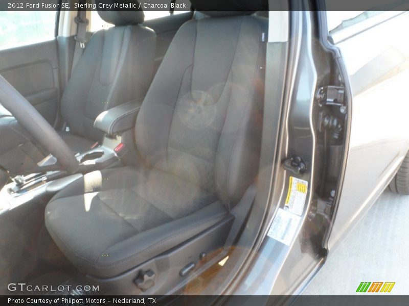 Sterling Grey Metallic / Charcoal Black 2012 Ford Fusion SE