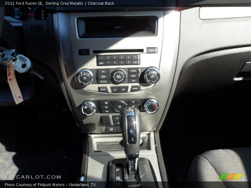 Sterling Grey Metallic / Charcoal Black 2012 Ford Fusion SE
