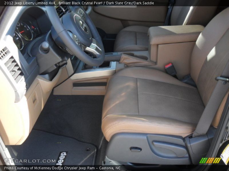  2012 Liberty Limited 4x4 Dark Slate Gray/Dark Saddle Interior