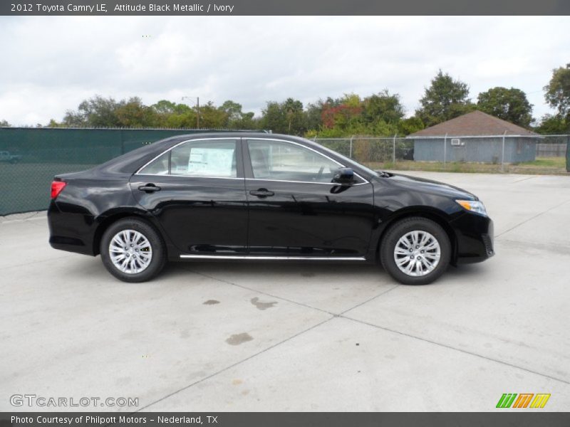  2012 Camry LE Attitude Black Metallic