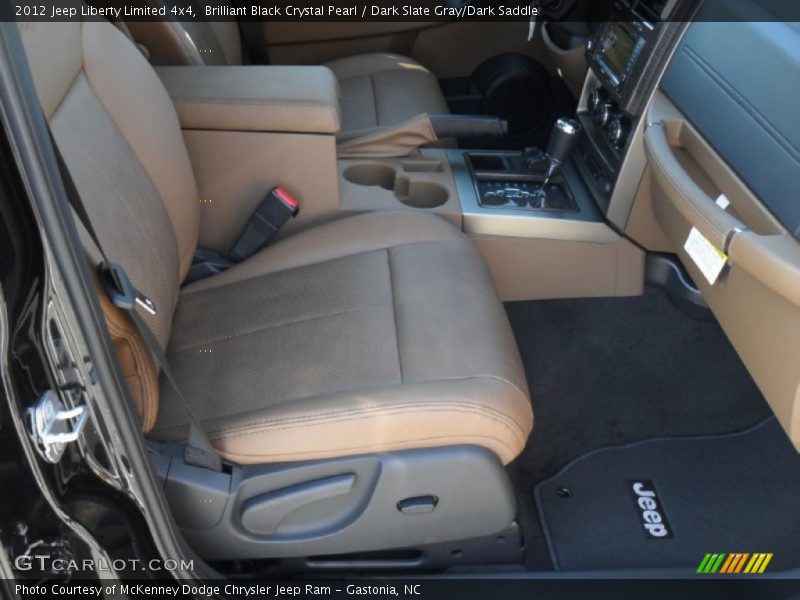  2012 Liberty Limited 4x4 Dark Slate Gray/Dark Saddle Interior
