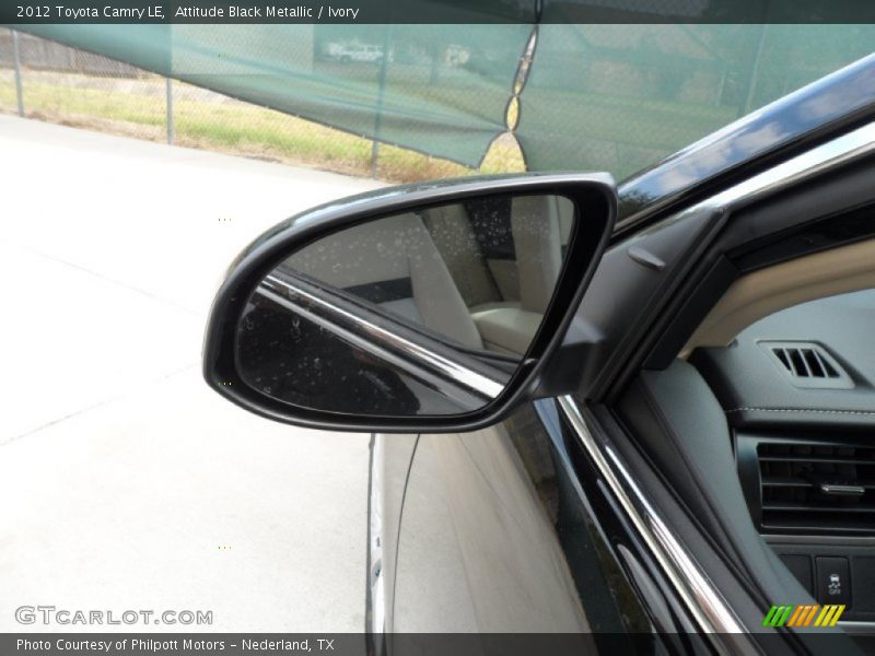 Attitude Black Metallic / Ivory 2012 Toyota Camry LE