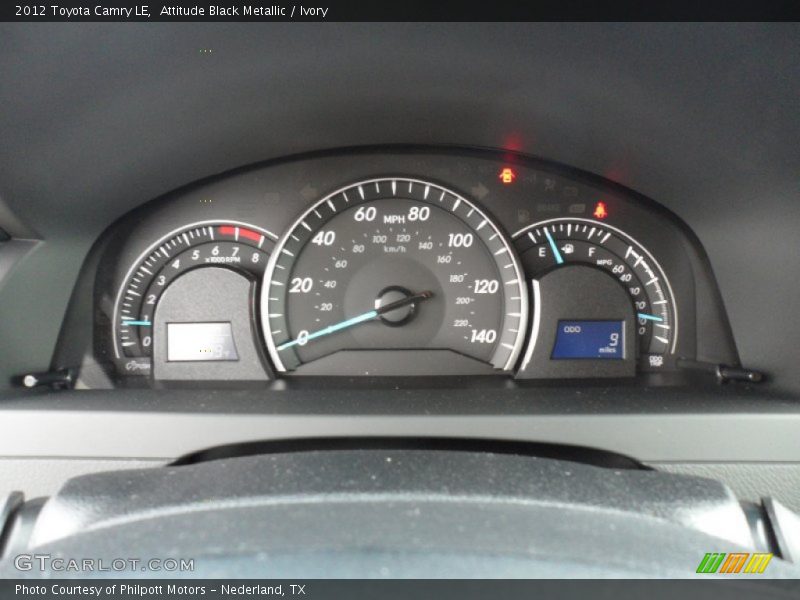  2012 Camry LE LE Gauges