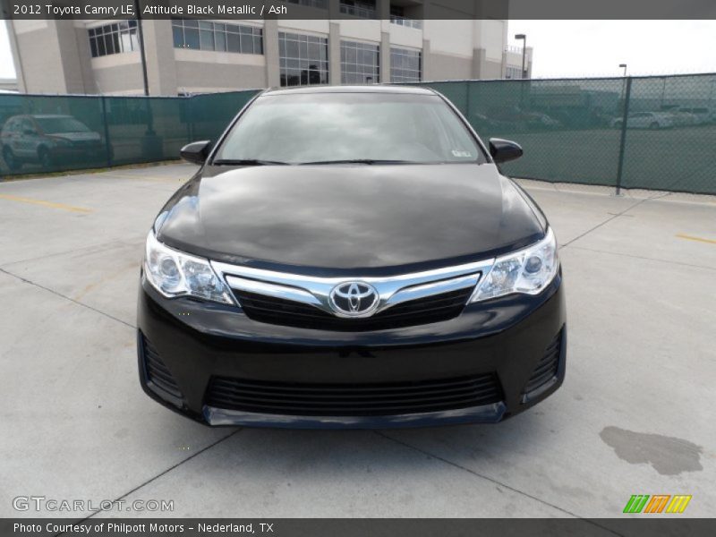Attitude Black Metallic / Ash 2012 Toyota Camry LE