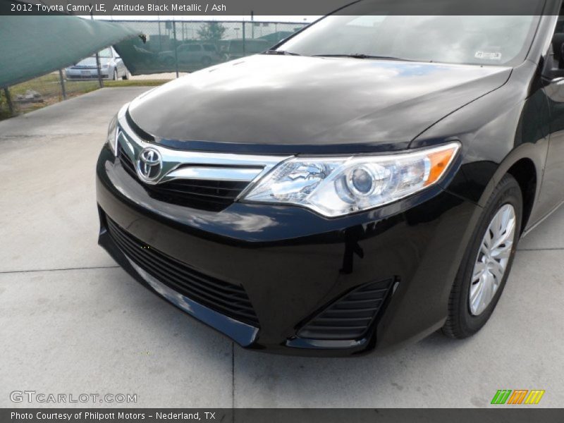 Attitude Black Metallic / Ash 2012 Toyota Camry LE