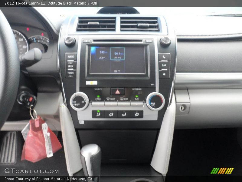 Attitude Black Metallic / Ash 2012 Toyota Camry LE