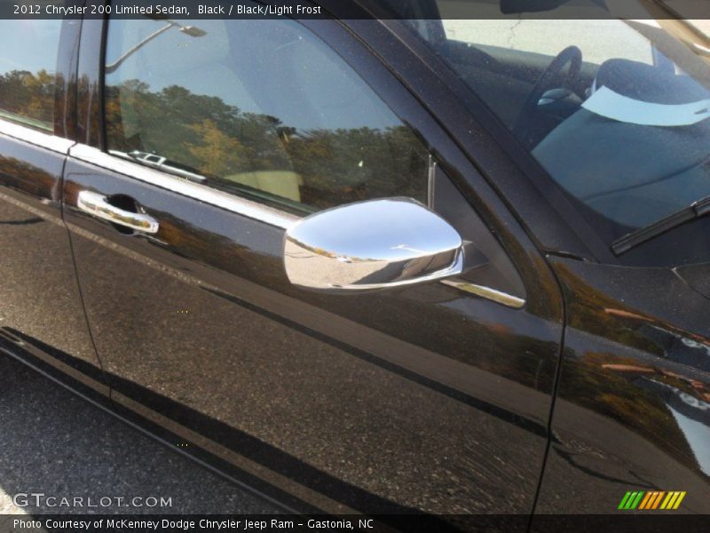 Black / Black/Light Frost 2012 Chrysler 200 Limited Sedan