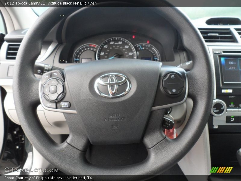  2012 Camry LE Steering Wheel