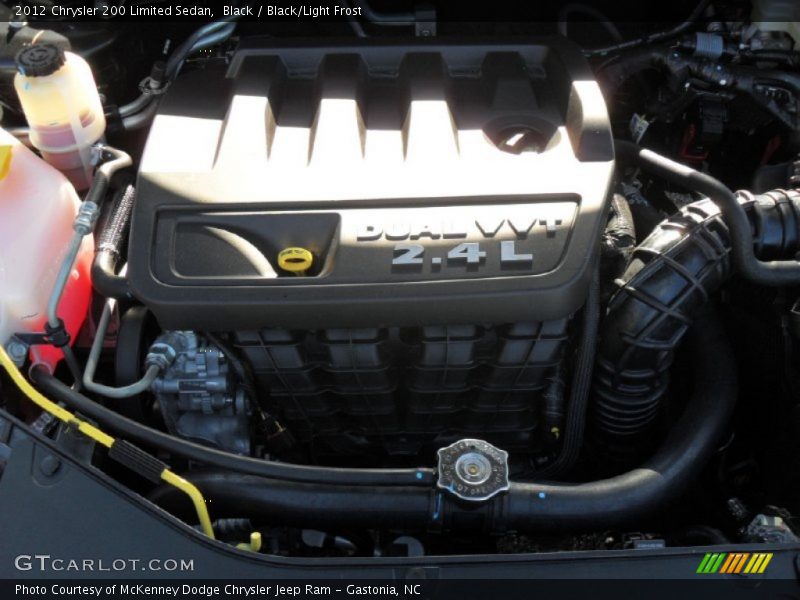 Black / Black/Light Frost 2012 Chrysler 200 Limited Sedan