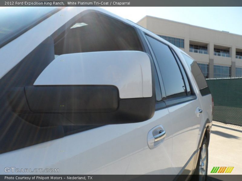 White Platinum Tri-Coat / Chaparral 2012 Ford Expedition King Ranch