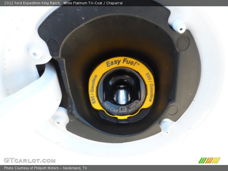 White Platinum Tri-Coat / Chaparral 2012 Ford Expedition King Ranch