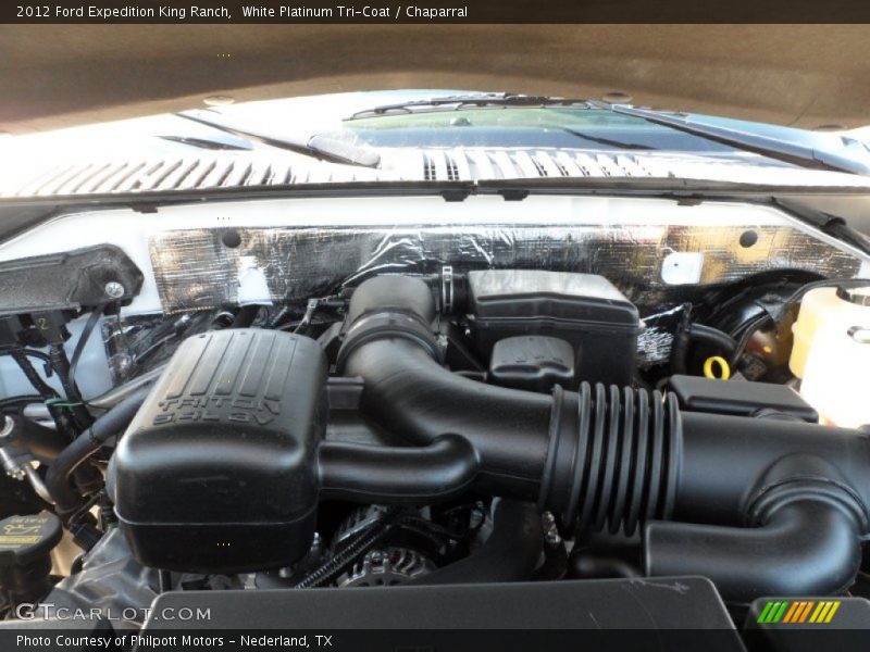 White Platinum Tri-Coat / Chaparral 2012 Ford Expedition King Ranch