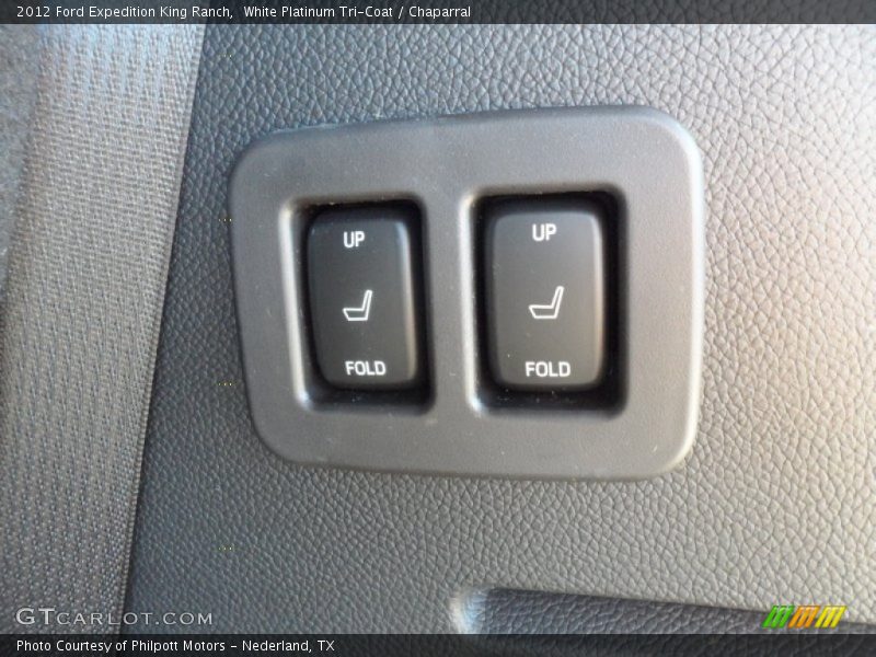 White Platinum Tri-Coat / Chaparral 2012 Ford Expedition King Ranch