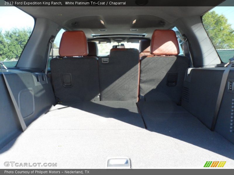 White Platinum Tri-Coat / Chaparral 2012 Ford Expedition King Ranch