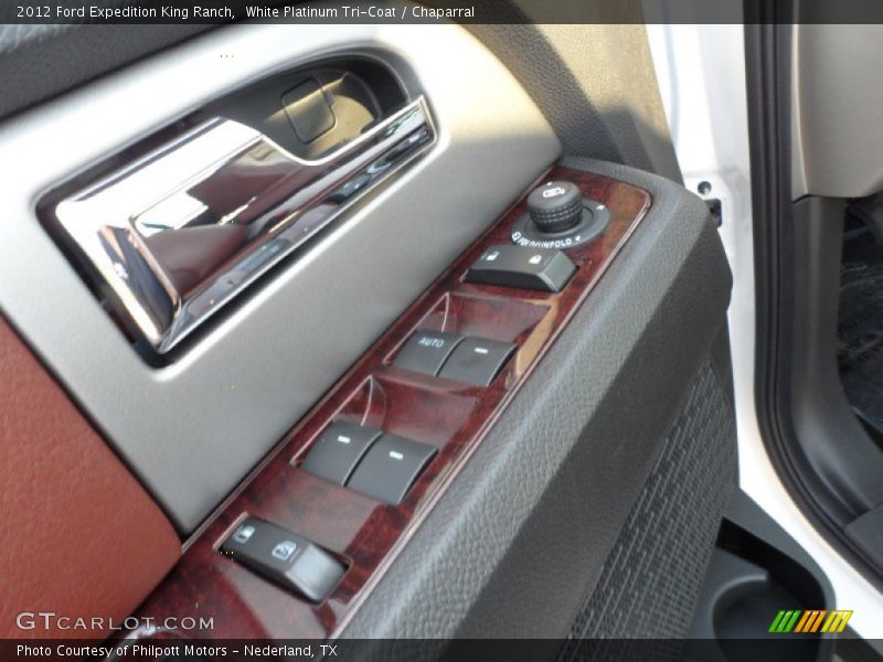 White Platinum Tri-Coat / Chaparral 2012 Ford Expedition King Ranch
