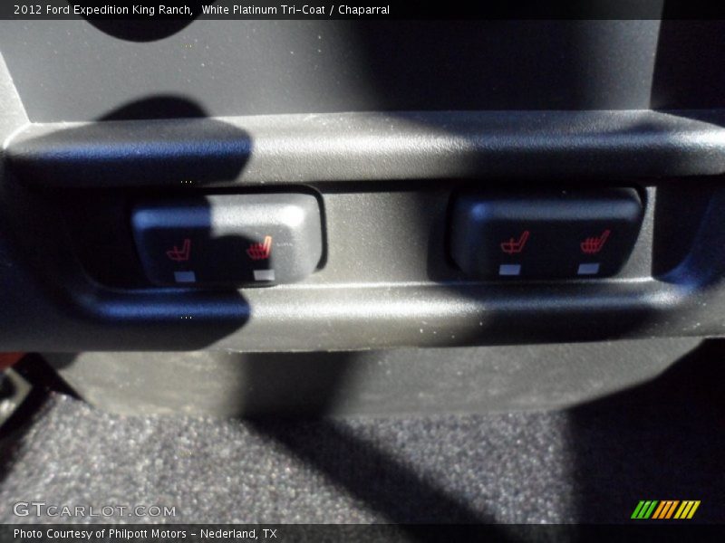 White Platinum Tri-Coat / Chaparral 2012 Ford Expedition King Ranch