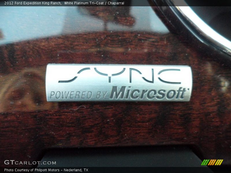 White Platinum Tri-Coat / Chaparral 2012 Ford Expedition King Ranch