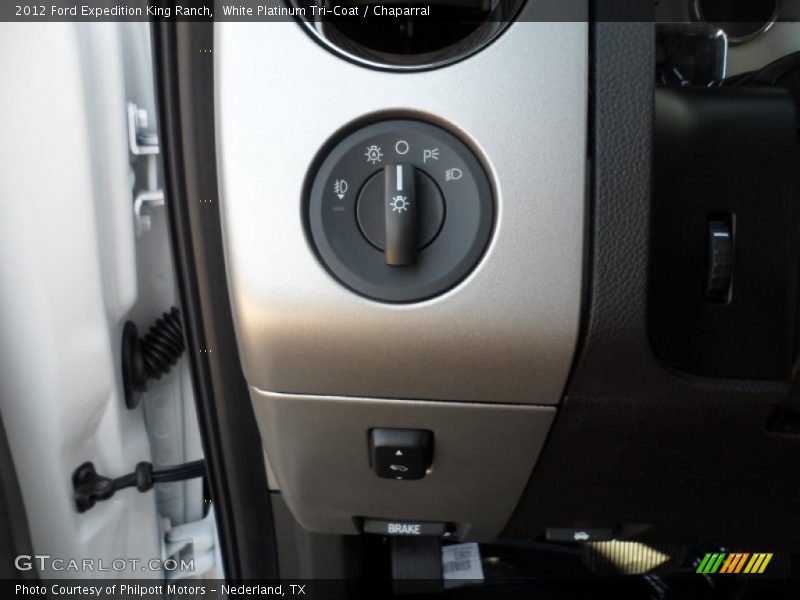 White Platinum Tri-Coat / Chaparral 2012 Ford Expedition King Ranch