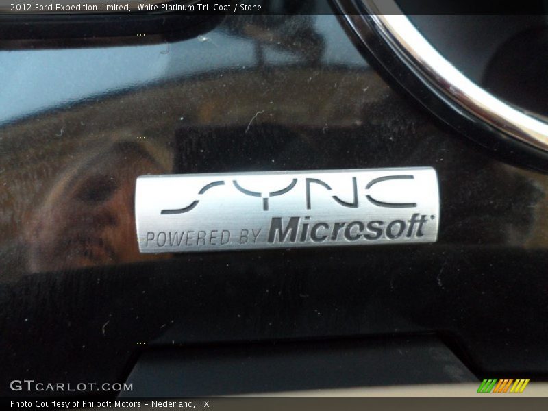White Platinum Tri-Coat / Stone 2012 Ford Expedition Limited