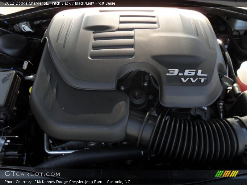  2012 Charger SE Engine - 3.6 Liter DOHC 24-Valve Pentastar V6