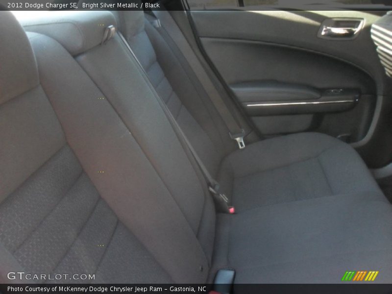 Bright Silver Metallic / Black 2012 Dodge Charger SE