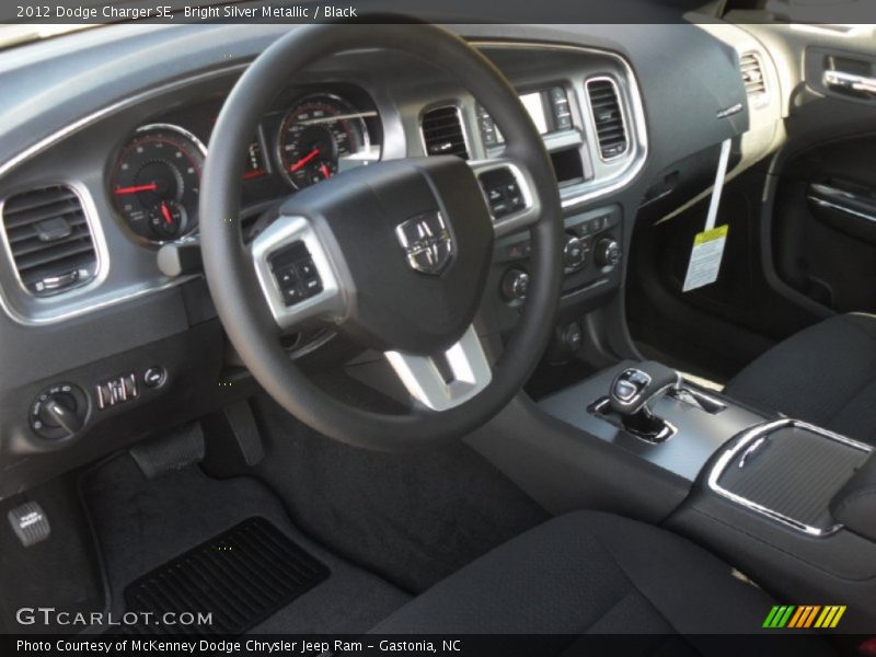 Dashboard of 2012 Charger SE