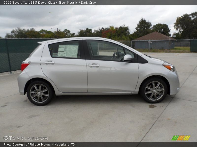  2012 Yaris SE 5 Door Classic Silver Metallic
