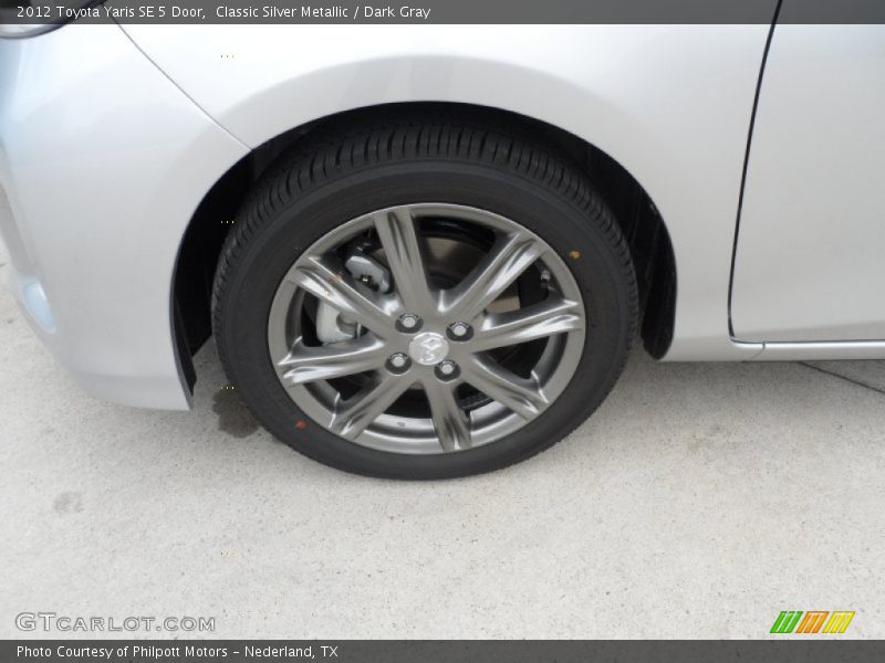  2012 Yaris SE 5 Door Wheel