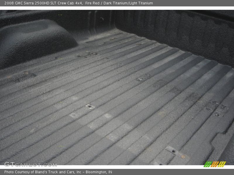 Fire Red / Dark Titanium/Light Titanium 2008 GMC Sierra 2500HD SLT Crew Cab 4x4