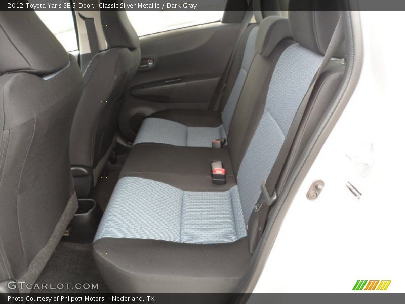  2012 Yaris SE 5 Door Dark Gray Interior