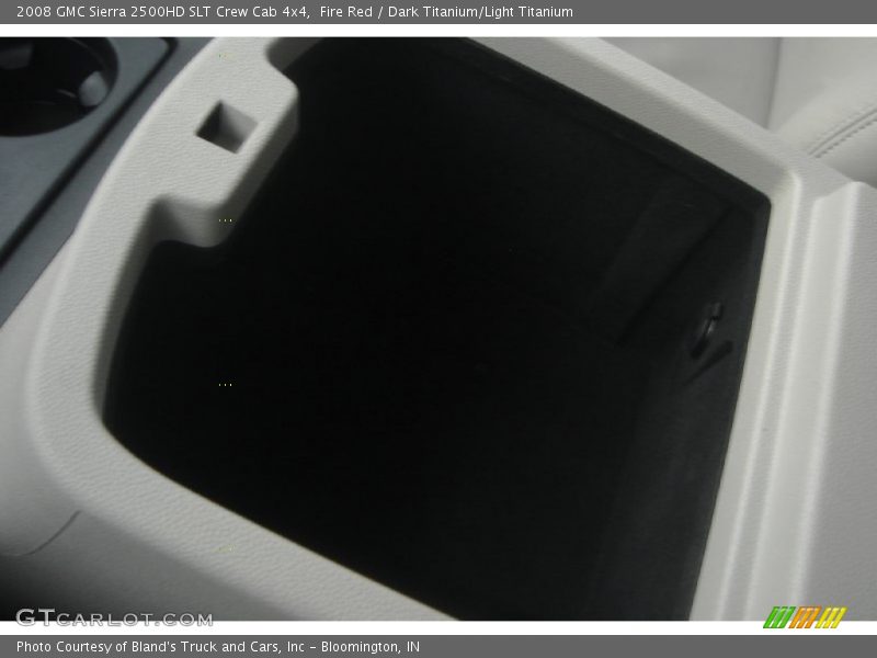 Fire Red / Dark Titanium/Light Titanium 2008 GMC Sierra 2500HD SLT Crew Cab 4x4