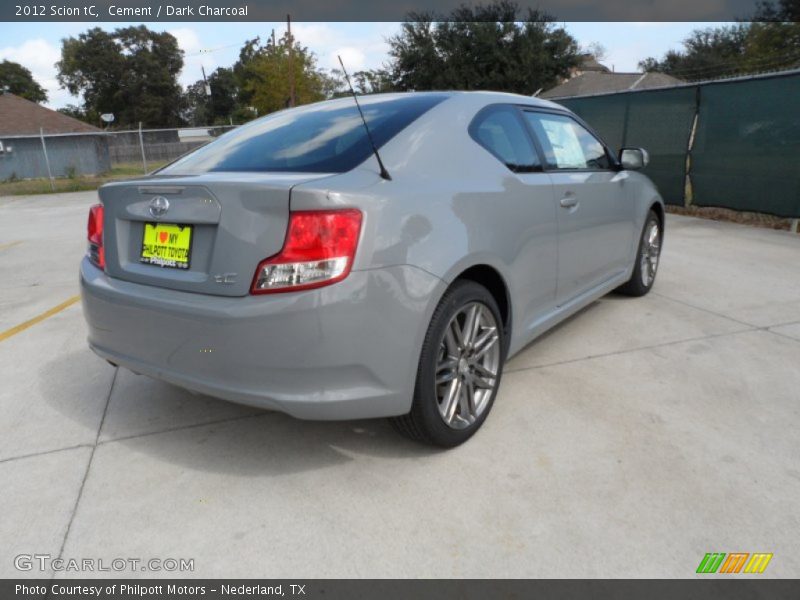 Cement / Dark Charcoal 2012 Scion tC