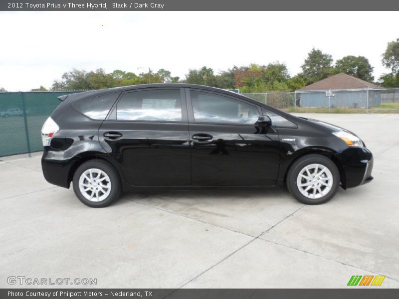  2012 Prius v Three Hybrid Black