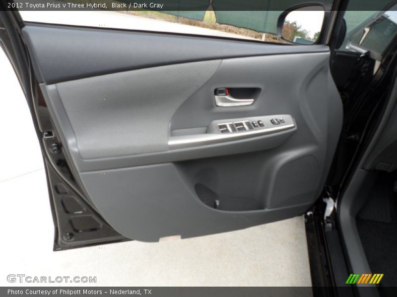 Door Panel of 2012 Prius v Three Hybrid