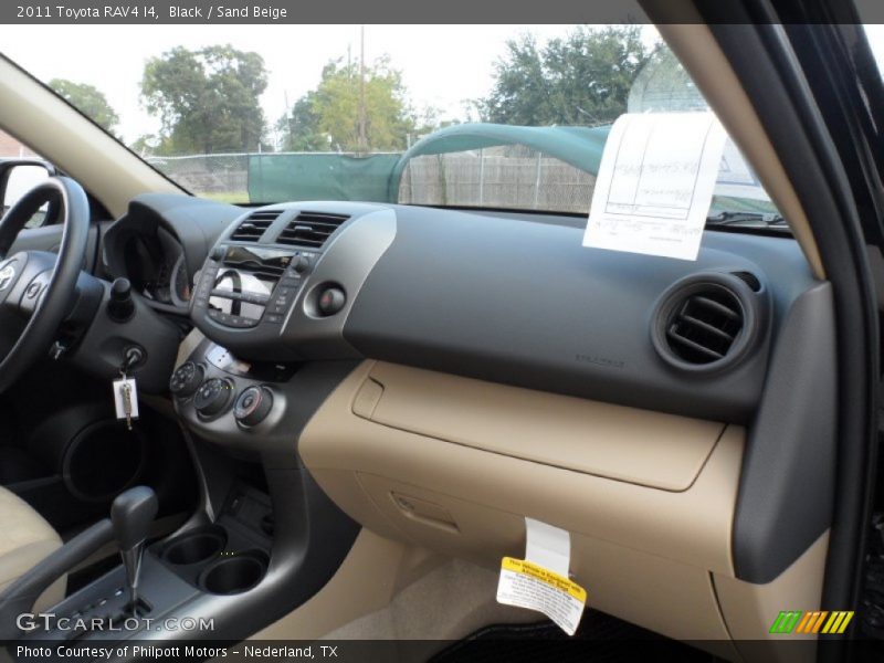 Black / Sand Beige 2011 Toyota RAV4 I4